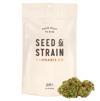 Photograph of product: Seed & Strain | Grape Pebbles | Flower - 28g