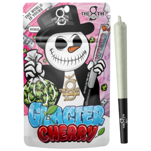 Photograph of product: The 8th by White Boy Rick Glacier Cherry Infused Pre-Roll