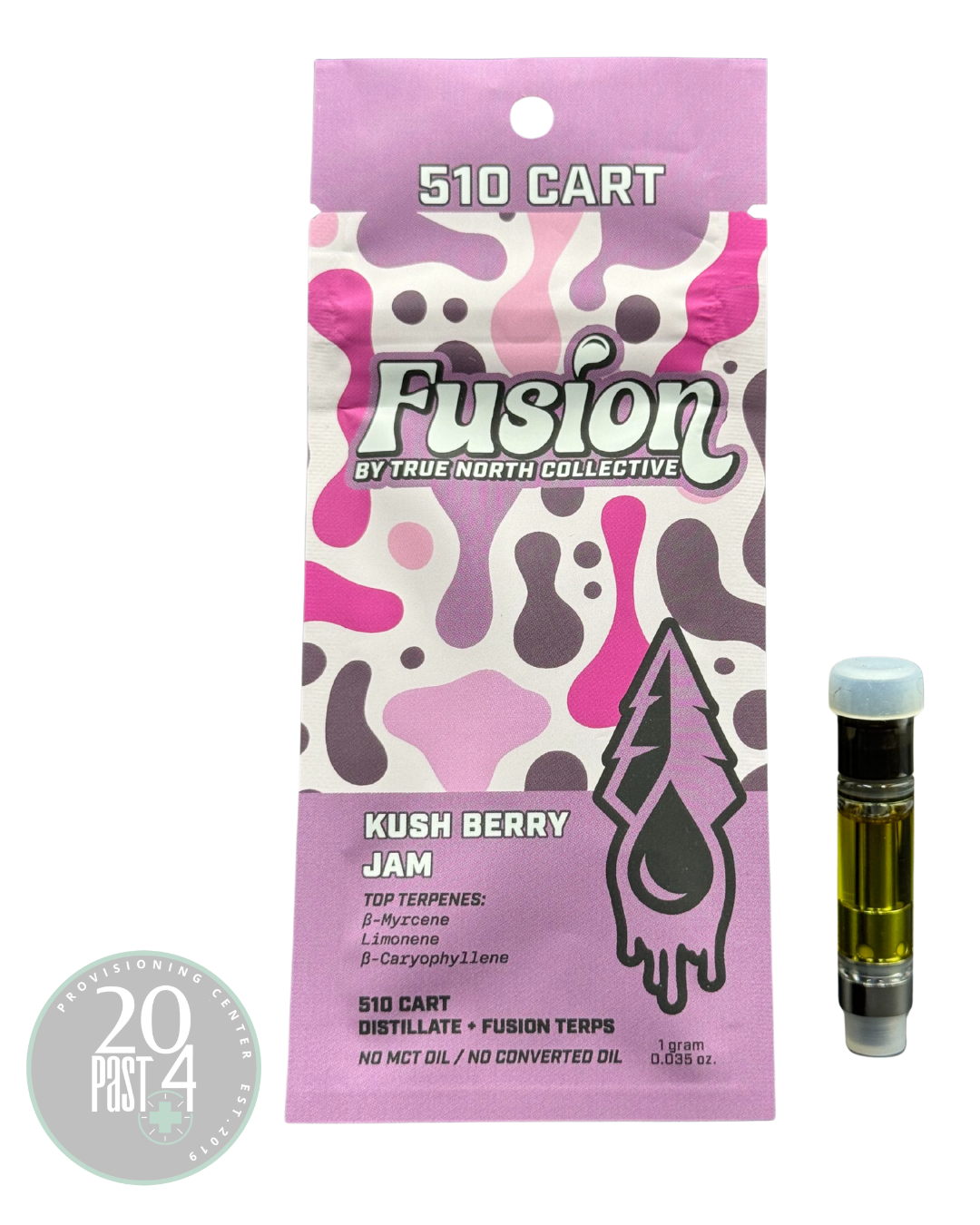 Photograph of product: True North Collective | Fusion | Kushberry Jam | 510