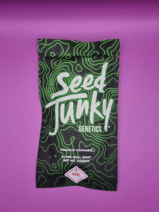 Photograph of product: $10 1g Preroll - Creamy Z - Seed Junky