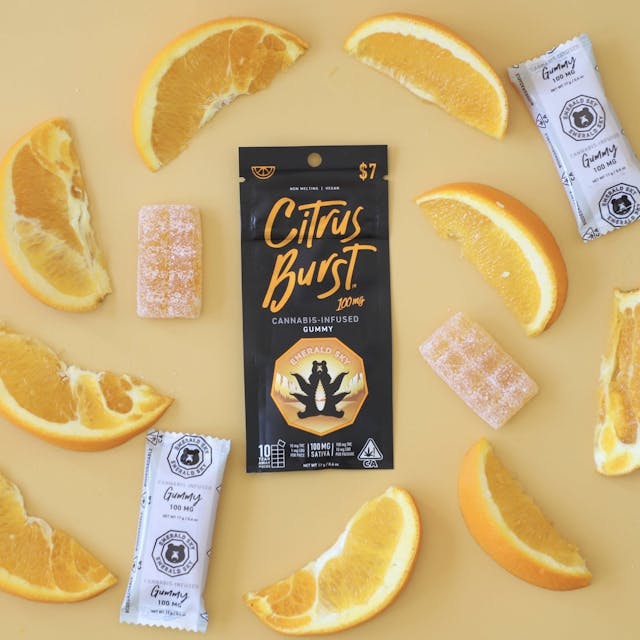 Photograph of product: Citrus Burst | 100mg Gummy - 