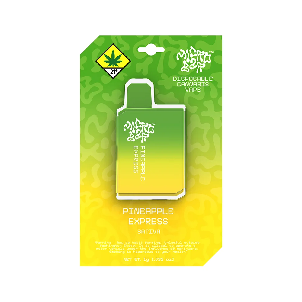 Photograph of product: Micro Bar | Pineapple Express | Flavored Disposable | DOH | 1g