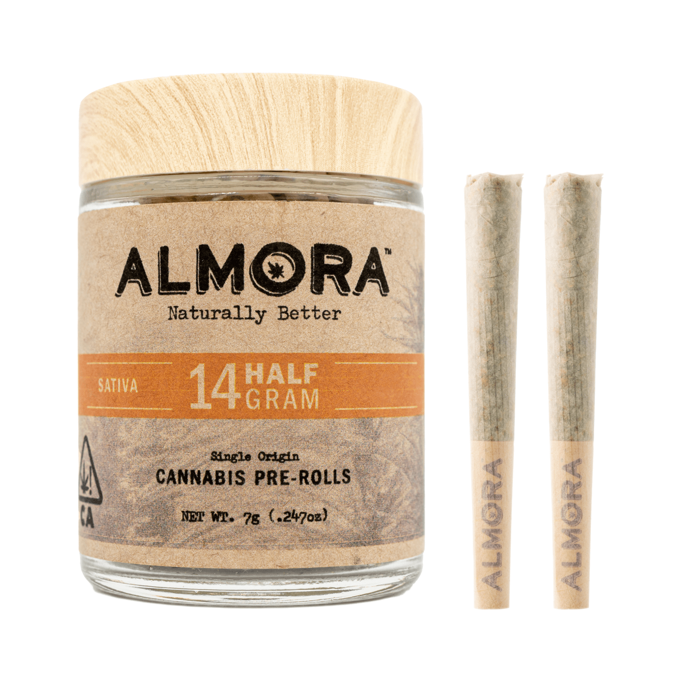 Photograph of product: Almora - Blueberry Muffin - 7g - 14ct Pre Rolls