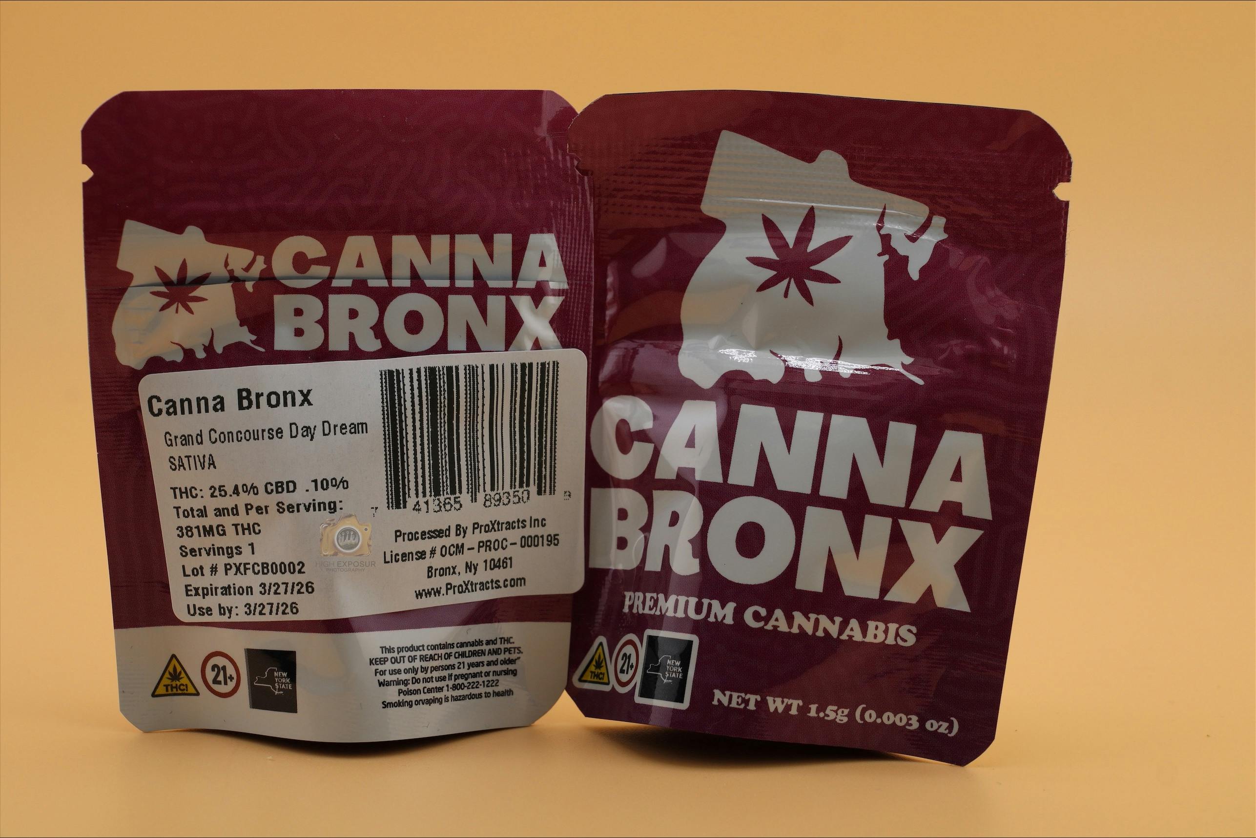 Photograph of product: Canna Bronx | BX Jealousy (I) | Flower | 1.5g