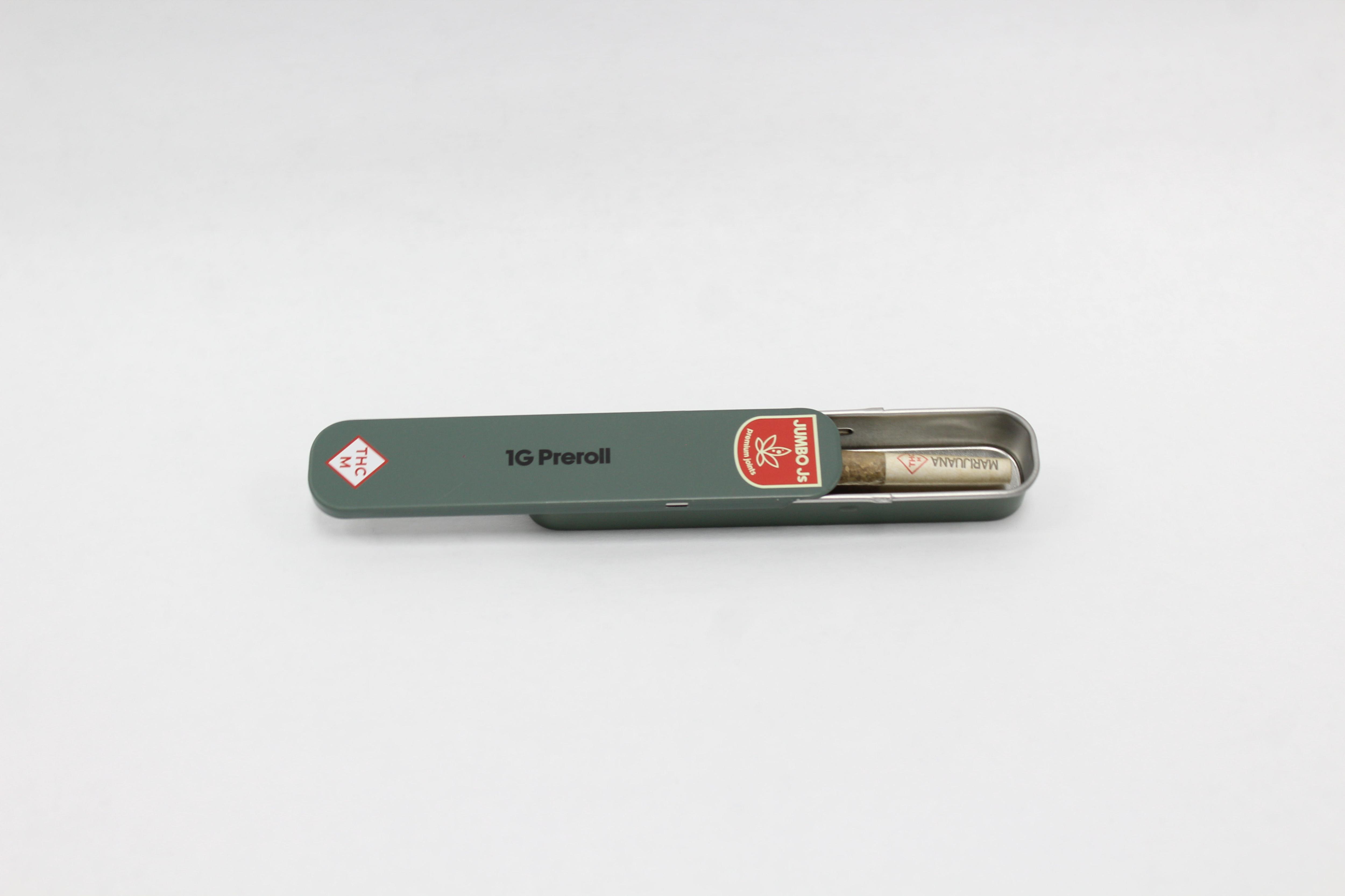 Photograph of product: Jumbo J's Tropicana Banana Preroll (1g)