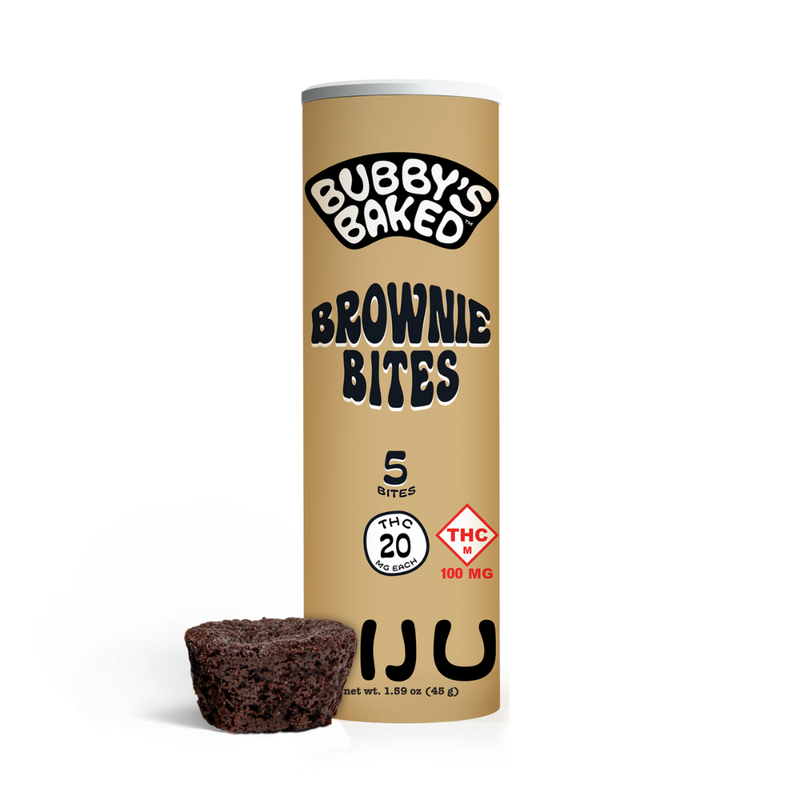 Photograph of product: 100mg Bites | Brownie