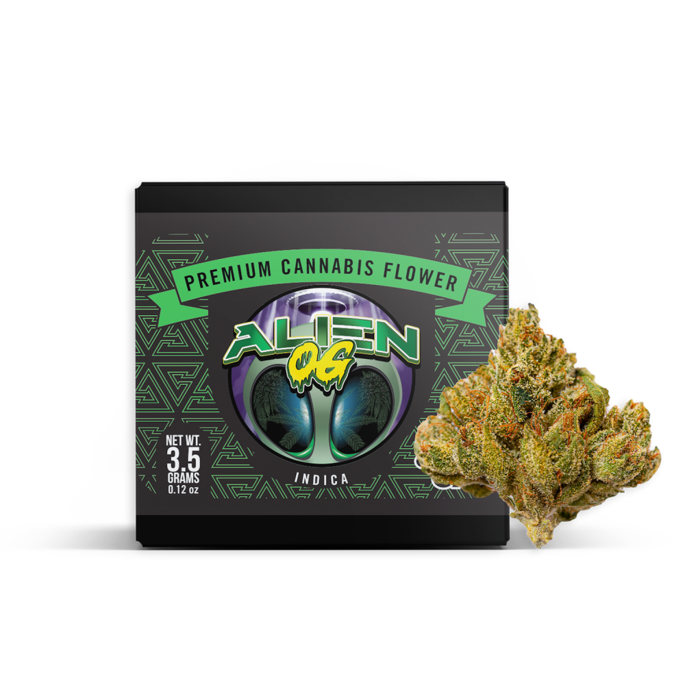Photograph of product: 3.5 Alien OG | TAX INCLUDED - 28g