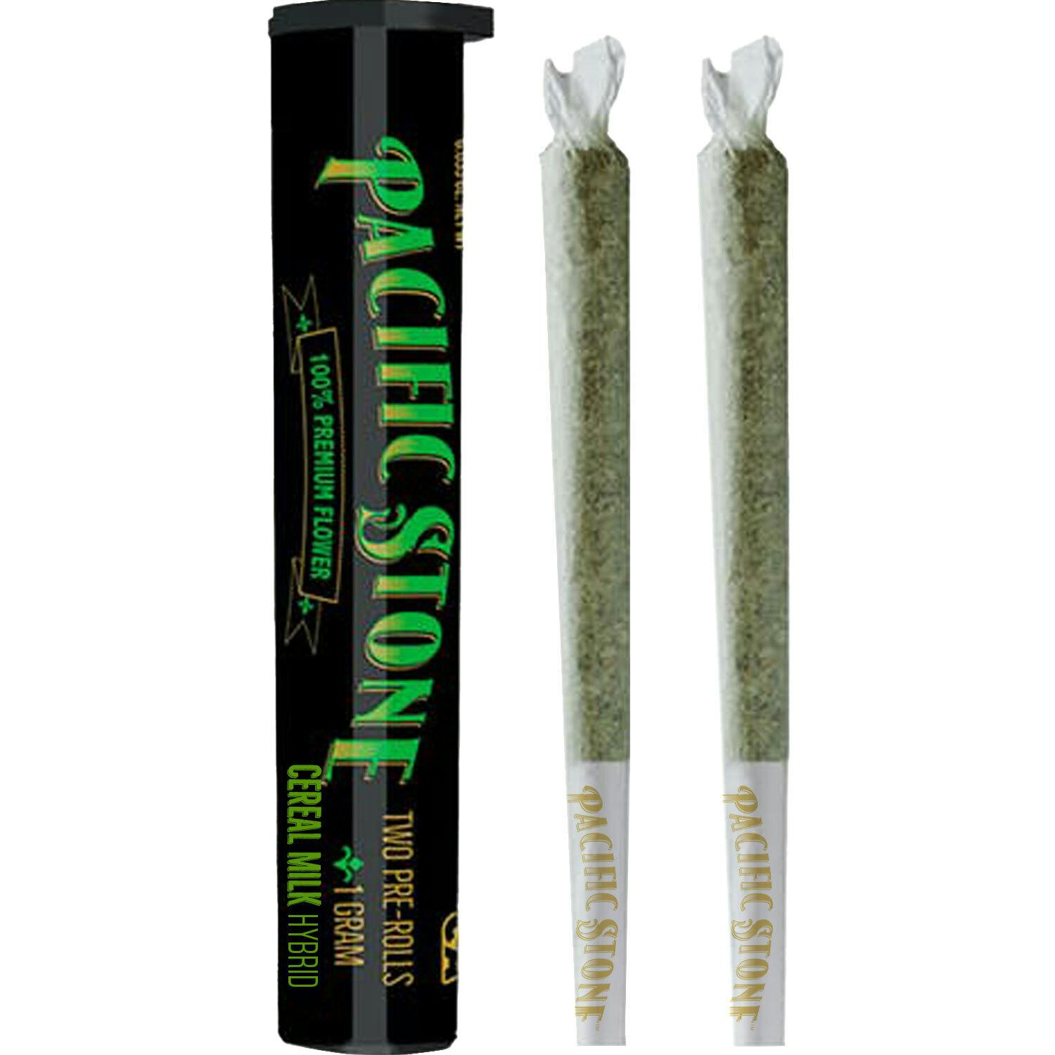Photograph of product: Pacific Stone - Cereal Milk (Hybrid) 2pk Preroll