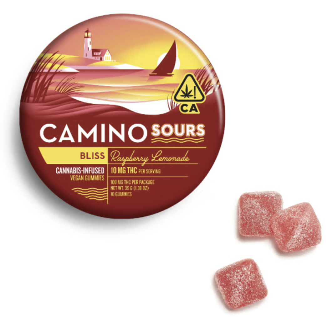 Photograph of product: Sours - Bliss | Raspberry Lemonade | 100mg
