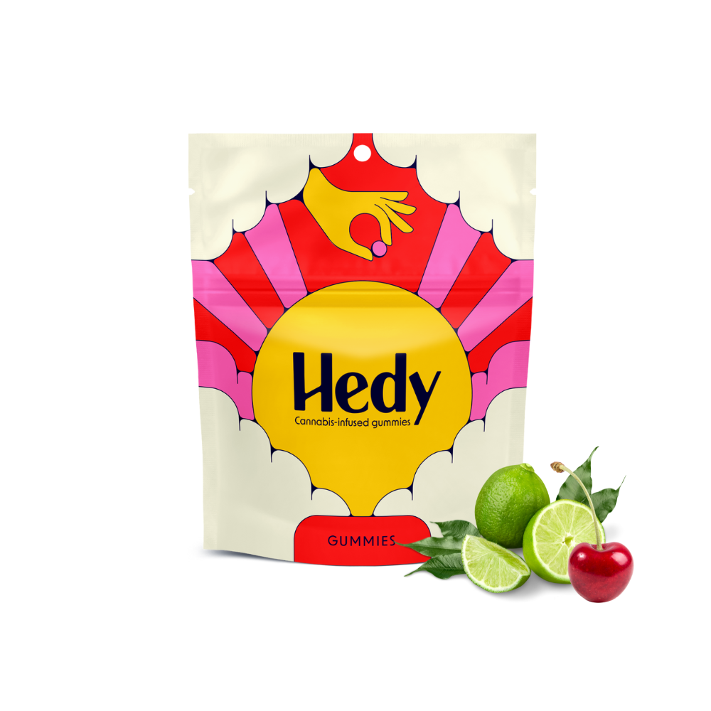 Photograph of product: Watermelon Fast Acting Gummies (10mg/100mg) (Hedy)