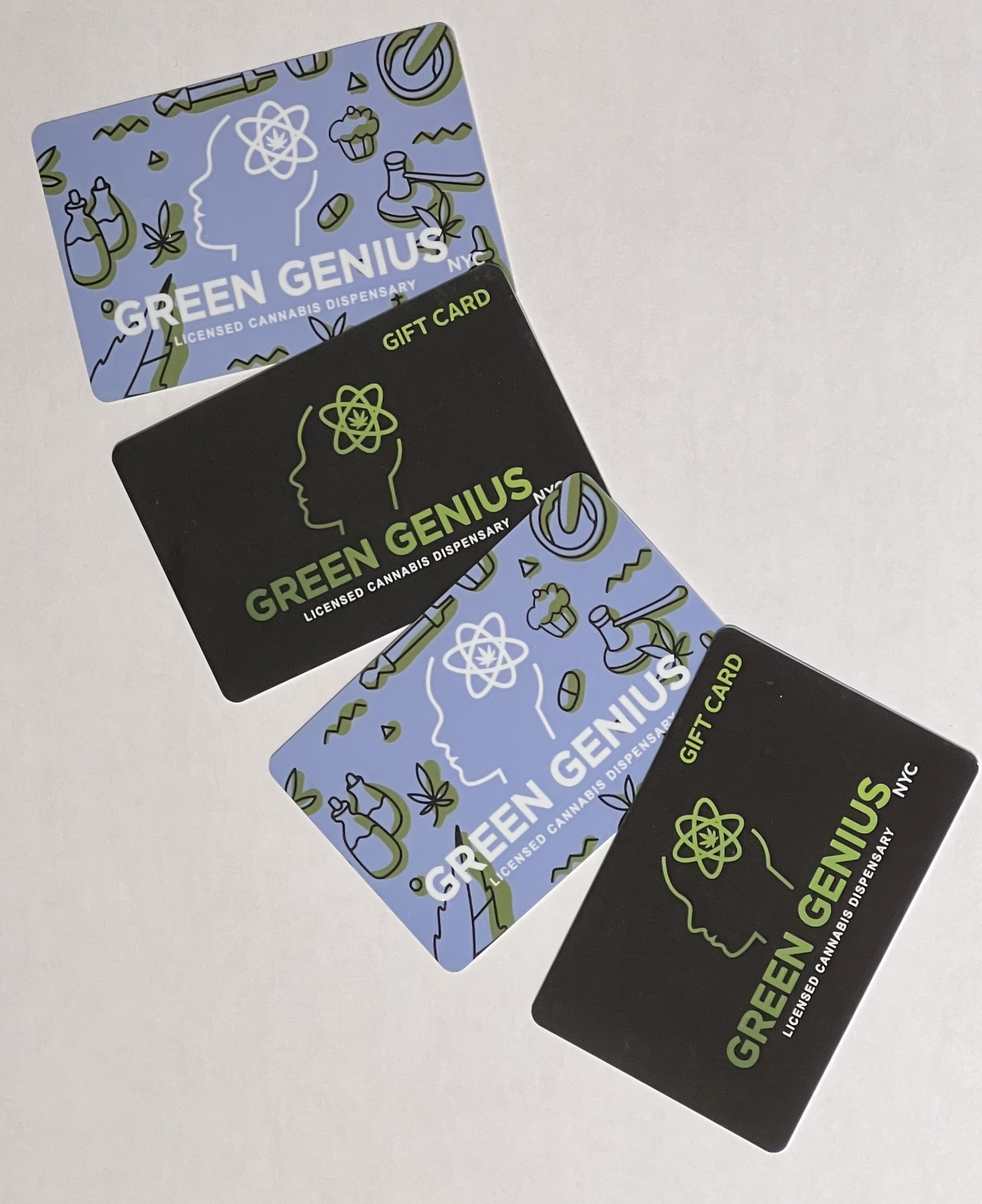 Photograph of Product: $ 100 Green Genius NYC Gift Card