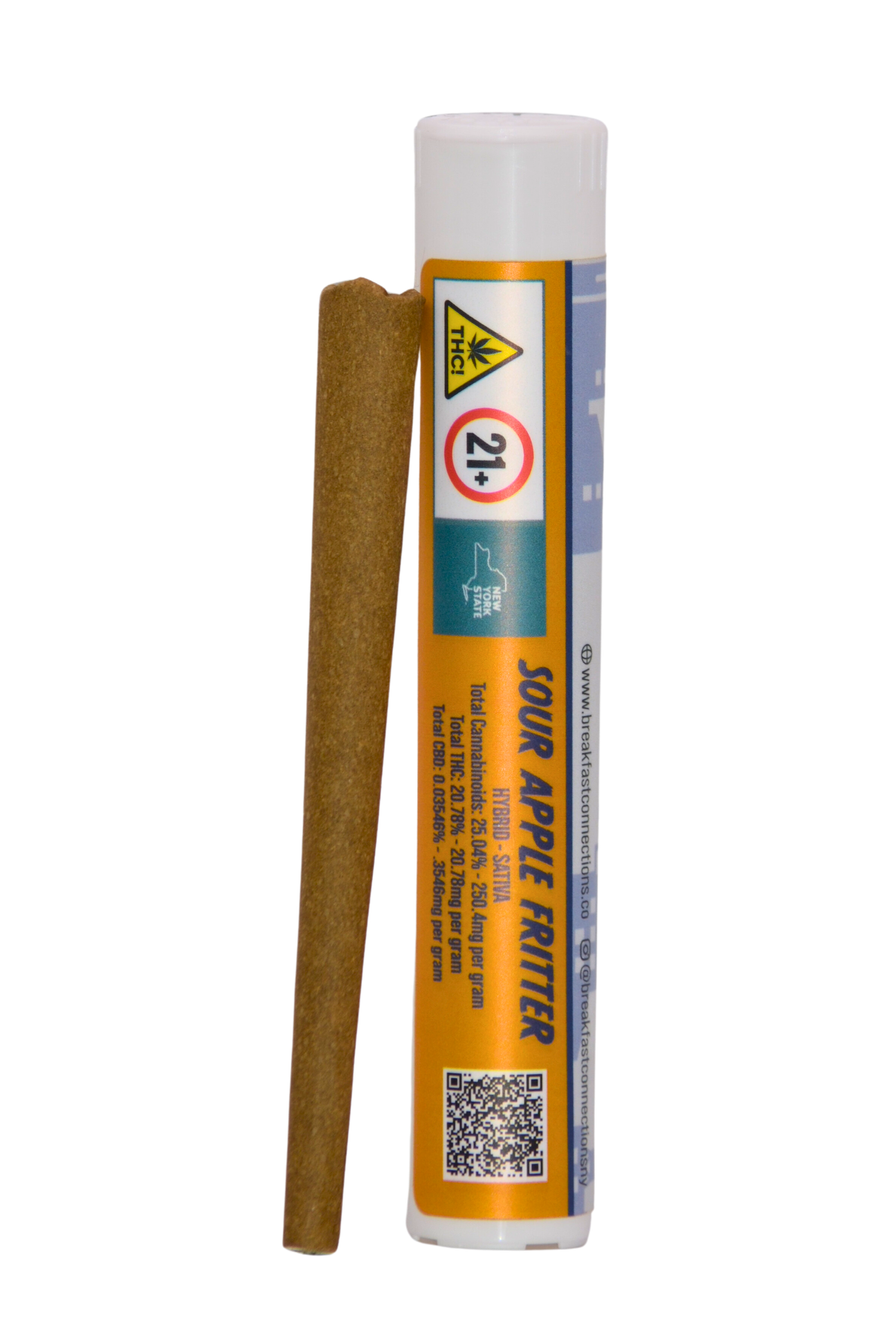 Photograph of product: Breakfast Connections | Sour Apple Fritter | 1G Blunt