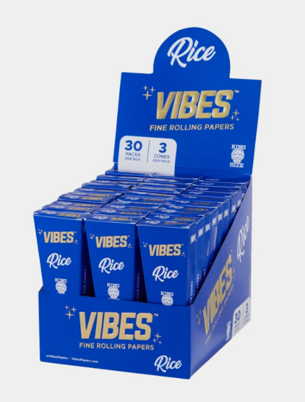 Photograph of Product: VIBES - Rice Cones - Coffin | King | 3pk
