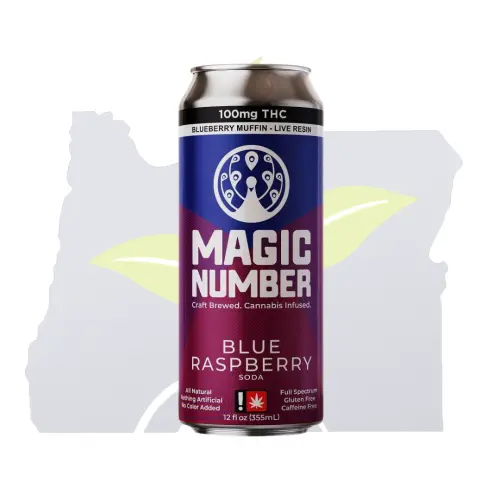 Photograph of product: Magic-Soda-Blue Raspberry