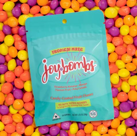 Photograph of product: Tropical Haze Fruit Chews | 20-Servings