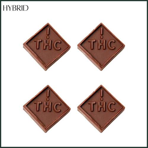 Photograph of product: District Oui'd | Plain Chocolates | 50mg TH-oui 10 pack