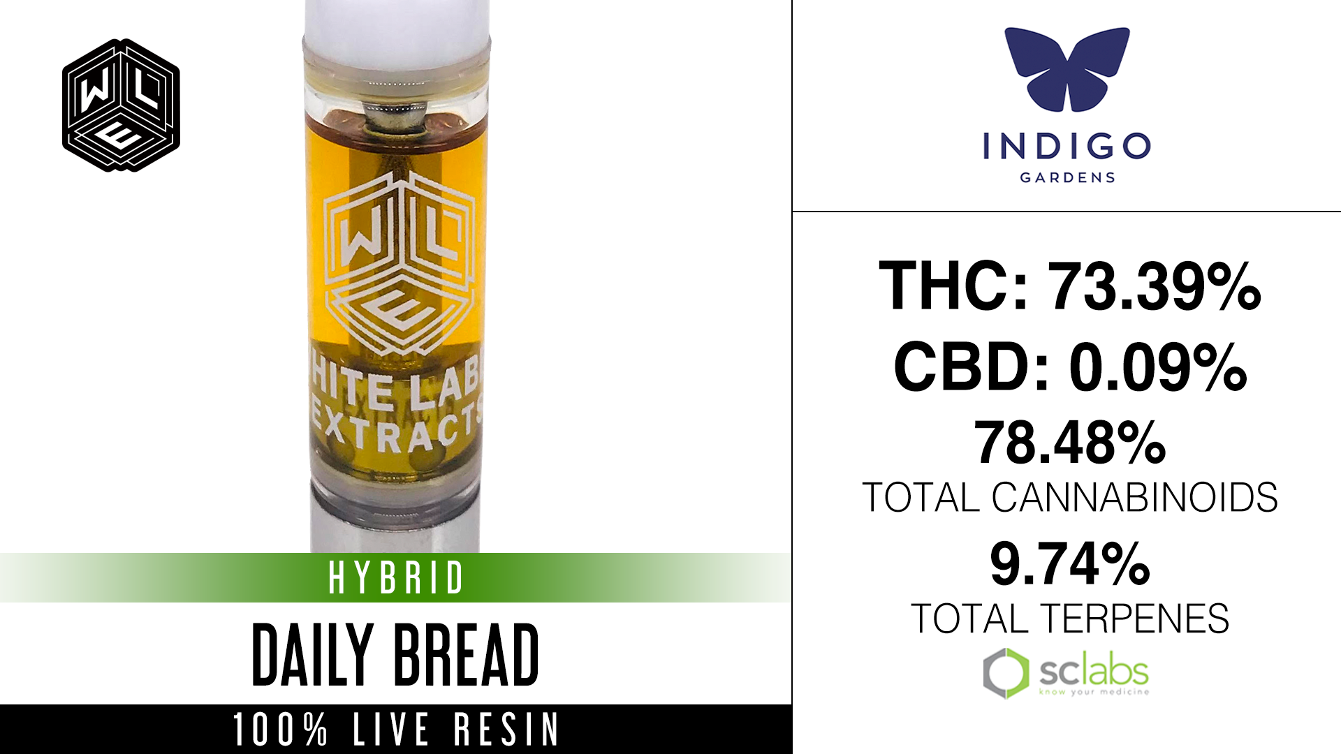 Photograph of product: Daily Bread Live Resin Cart