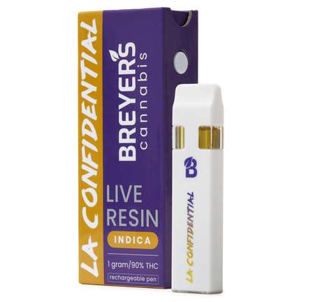Photograph of Product: Breyer's | La Confidential | Live Rosin Vape | 1g
