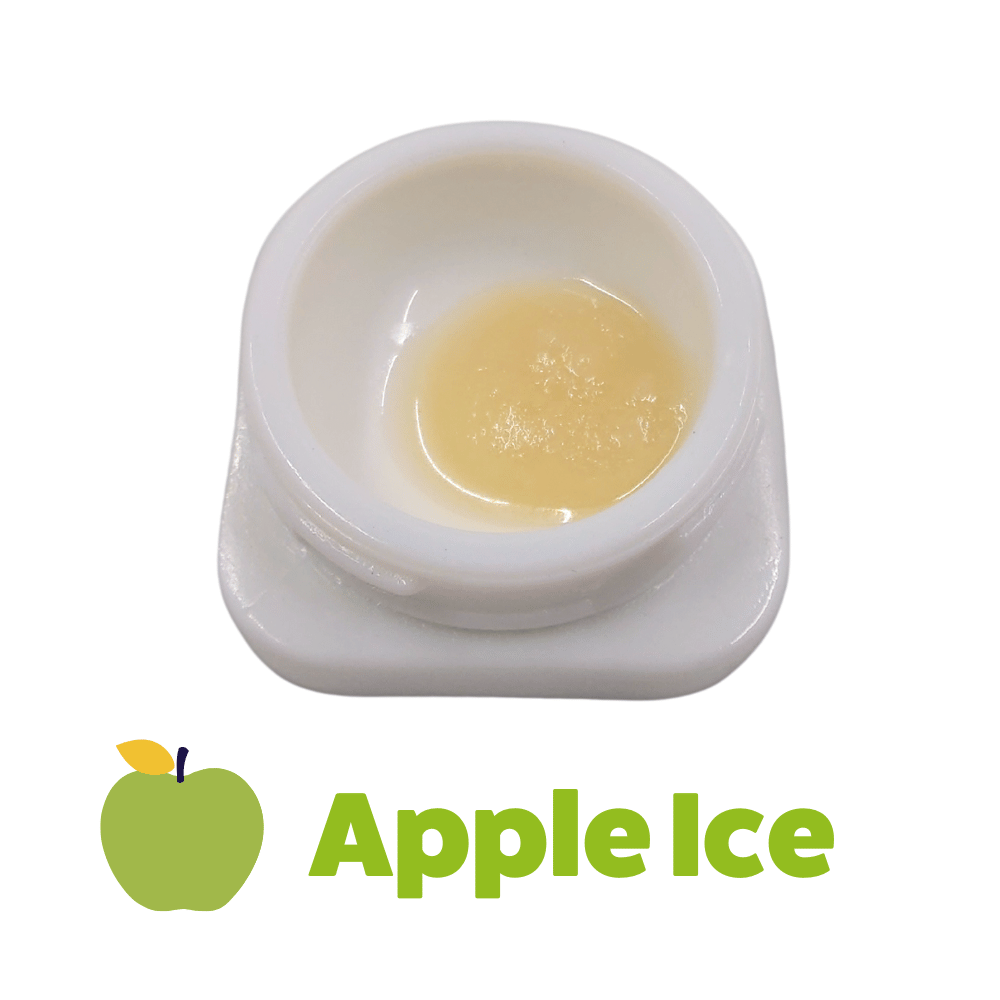 Photograph of product: Apple Ice Flavored Wax | 1g