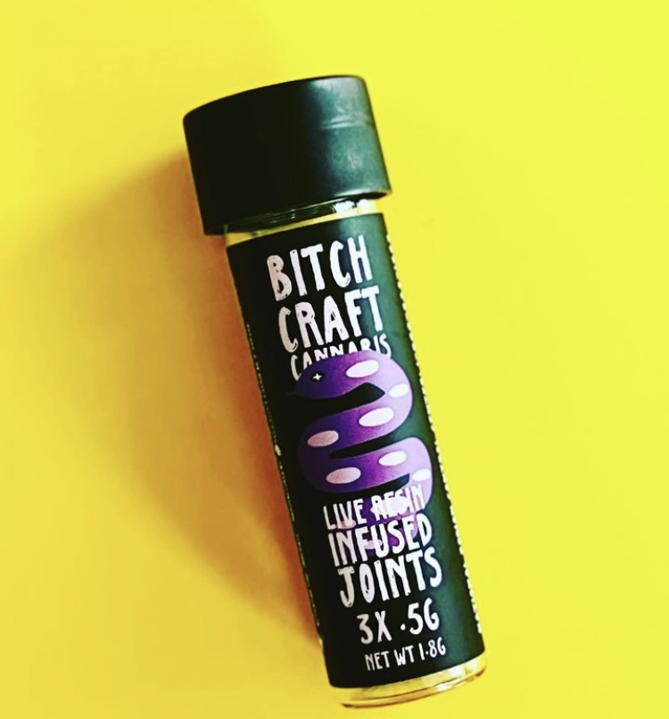 Photograph of product: Bitch Craft - Corra Stone x Live Resin 1.8g 3pk