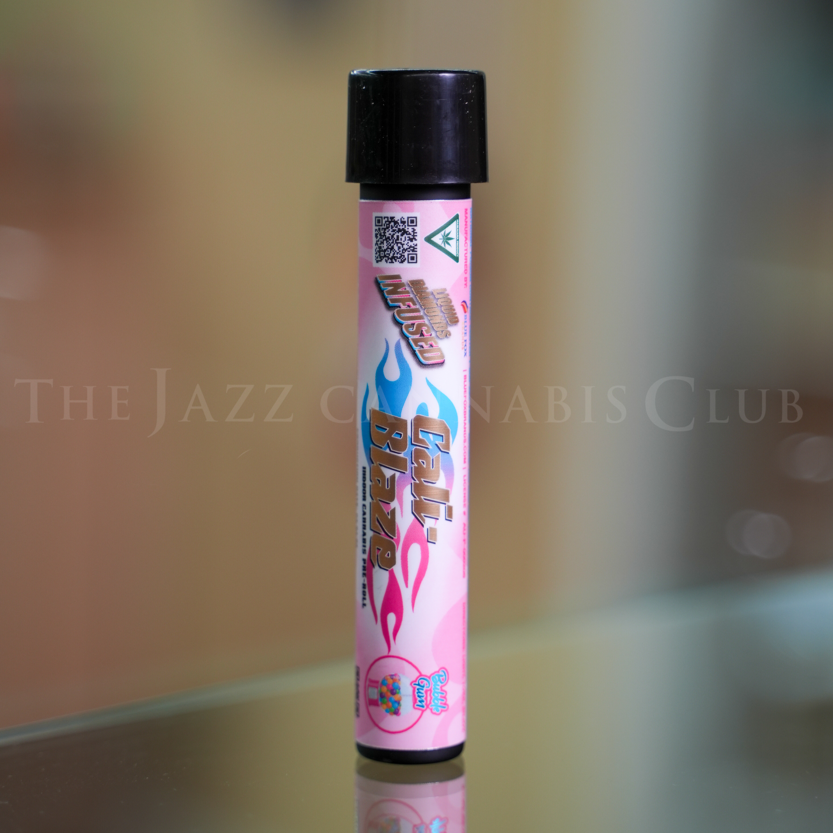 Photograph of product: Cali Blaze -Bubble Gum Infused Pre-Roll
