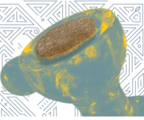 Photograph of product: au chocolat Bowl Topper 0.2g