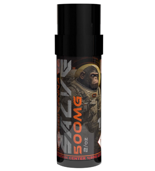 Photograph of Product: Stoned Ape 1:1 THC:CBD Salve 500mg
