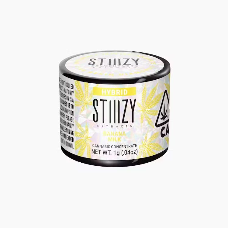 Photograph of product: BANANA MILK - LIVE RESIN DIAMONDS - 1G - HYBRID - STIIIZY