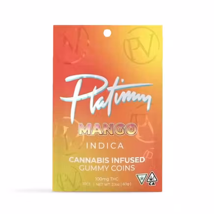 Photograph of product: Platinum Vape - Blue Razz - 200mg Live Resin Gummies