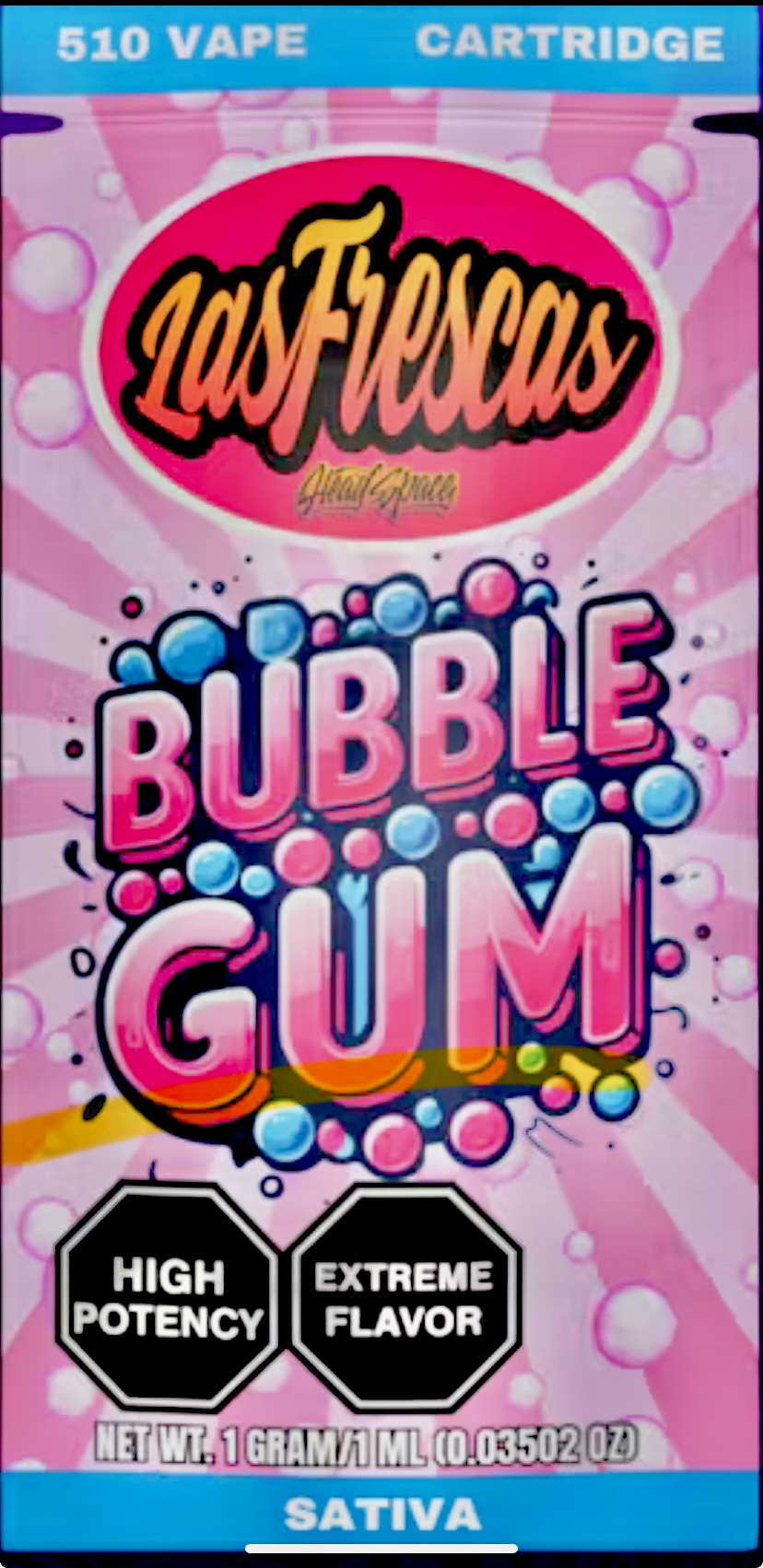 Photograph of product: Bubble Gum - Standard 510 Thread
