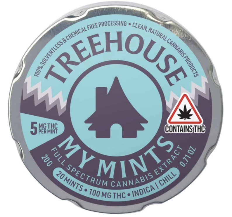 Photograph of product: Treehouse - Oui'd Mints 200MG