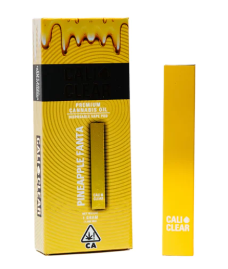 Photograph of product: Cali Clear Pineapple Fanta All-in-One Vape