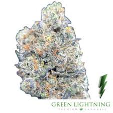 Photograph of product: Green Lightning Small Flower 3.5g- Zoda