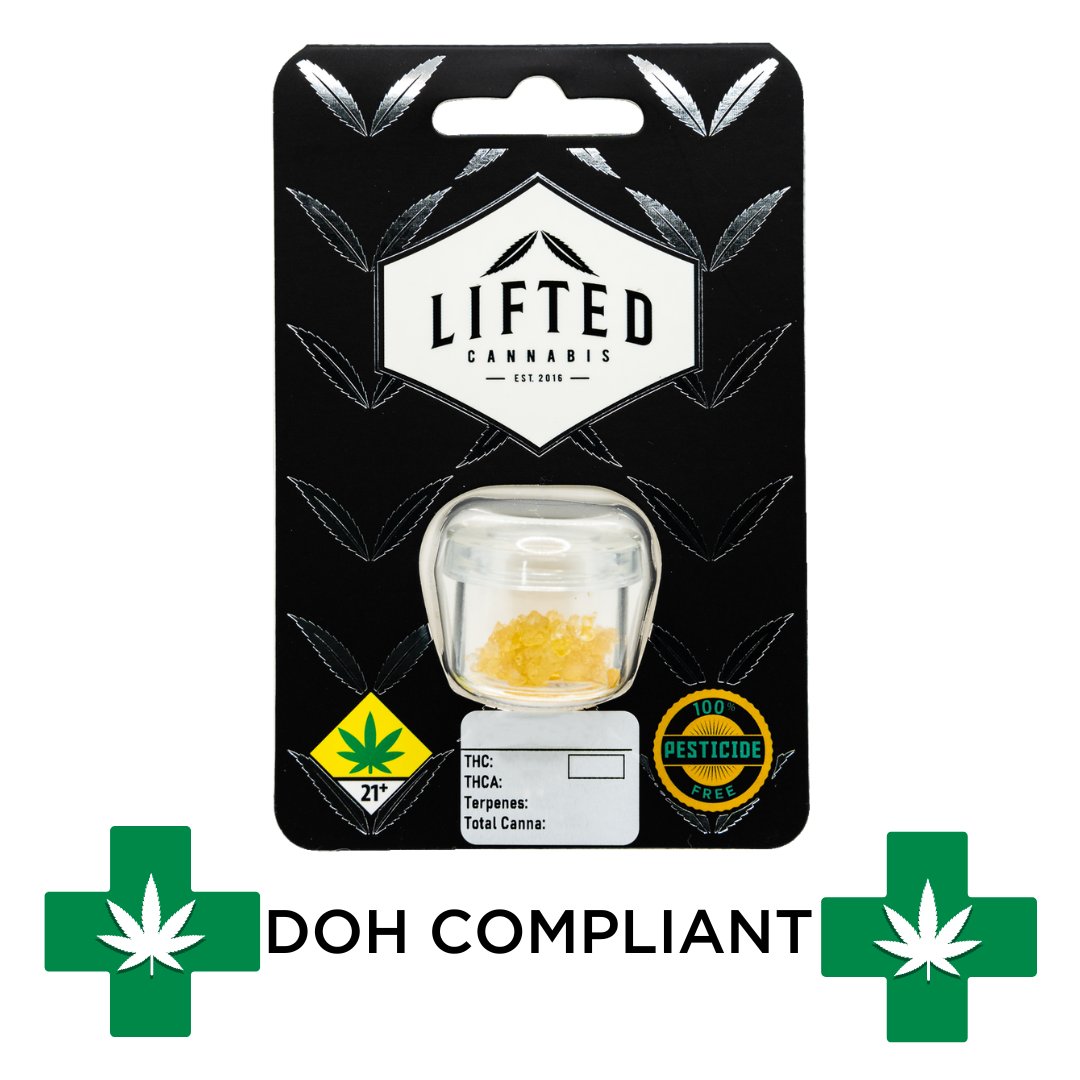 Photograph of product: DOH | Super Lemon Haze Sugar | 1g