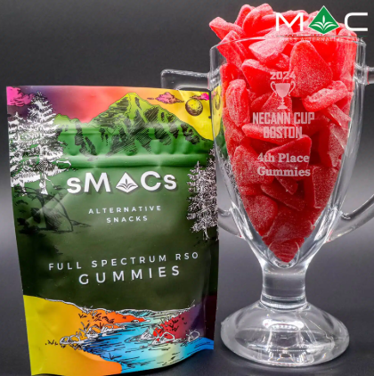 Photograph of product: RSO Gummies | Blueberry Lemonade | 50mg Per Serving | 20pk