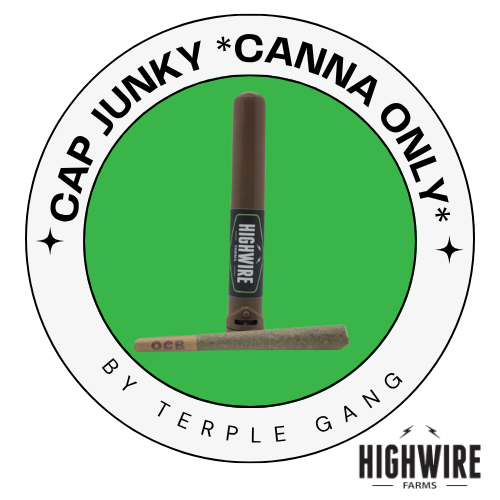 Photograph of product: Canna Co-Op Exclusive Cap Junky Preroll 1g
