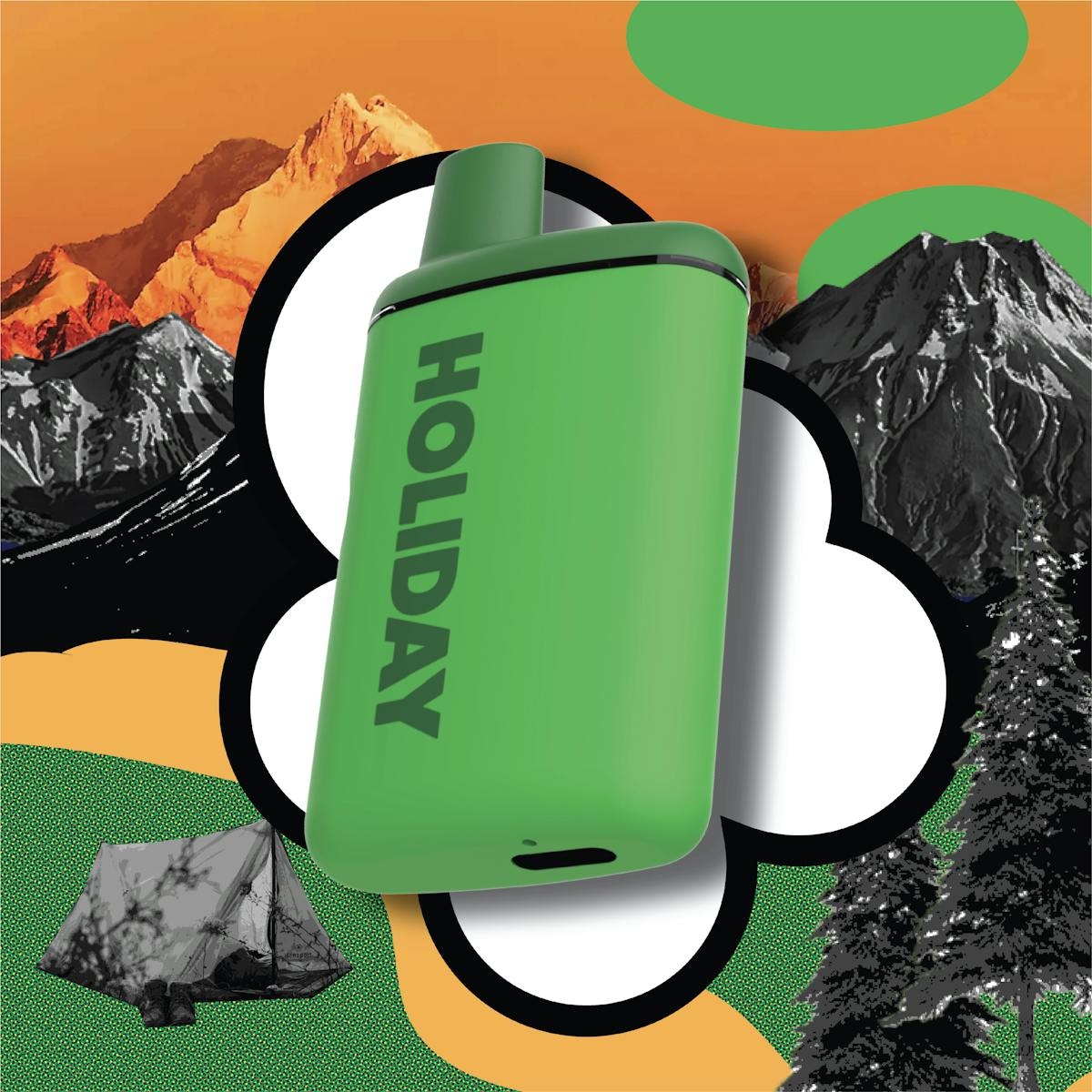 Photograph of product: Happy Camper Disposable