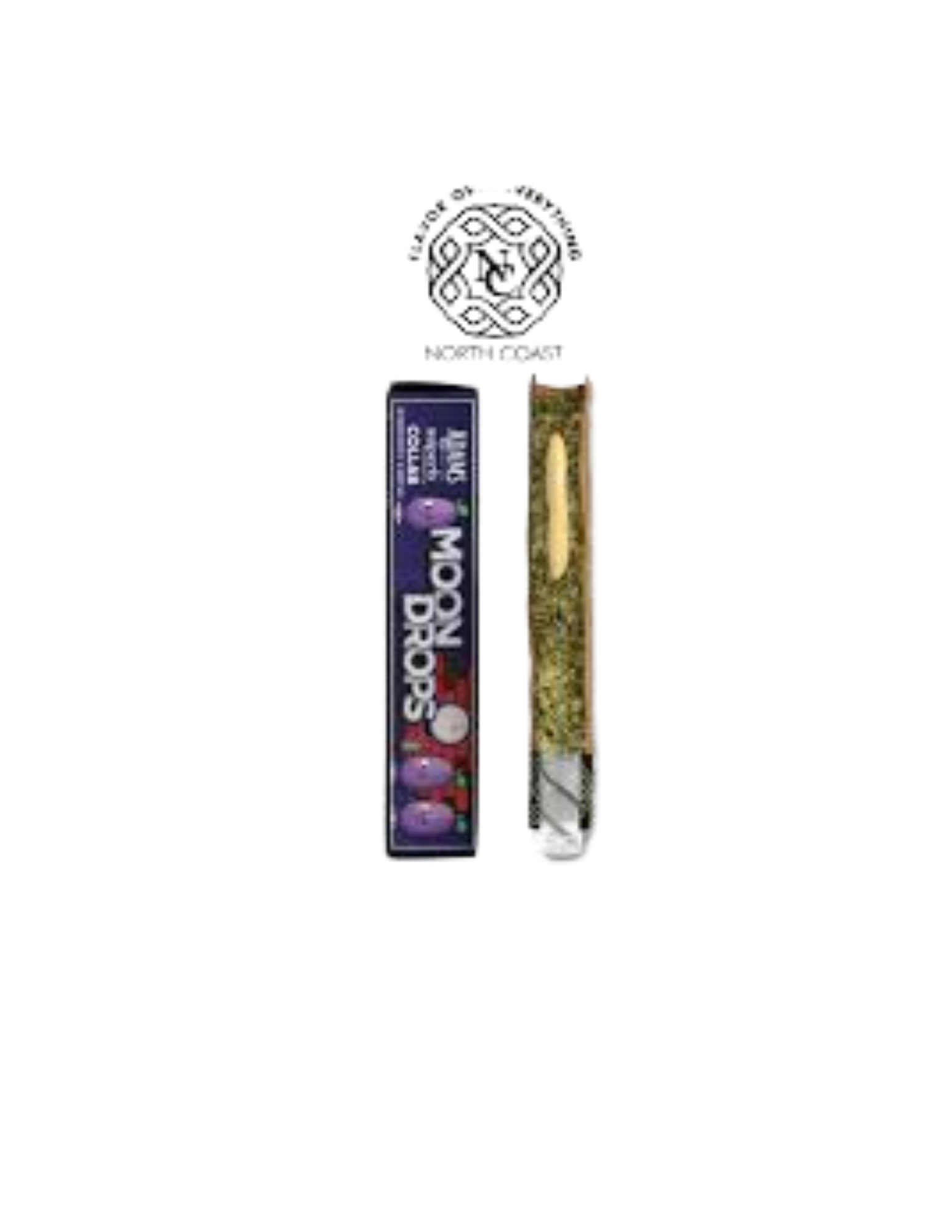 Photograph of product: Infused Blunt | Rosin Donut | Moon Drops | 2.5g | North Coast
