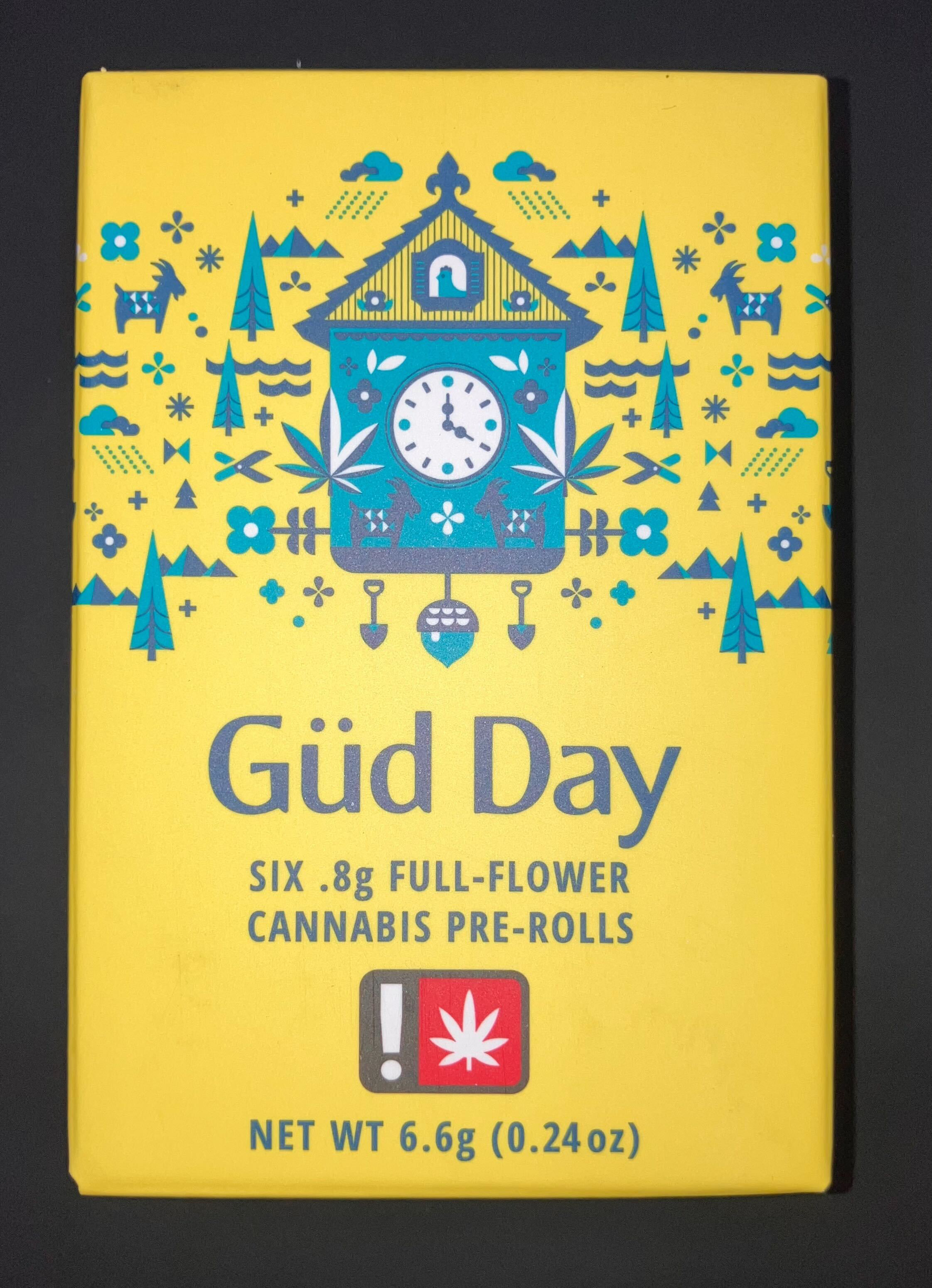 Photograph of product: Pre-Roll 6pk 4.8g Chem Flyer/Z Mintz/Sashimi (Gud Gardens)
