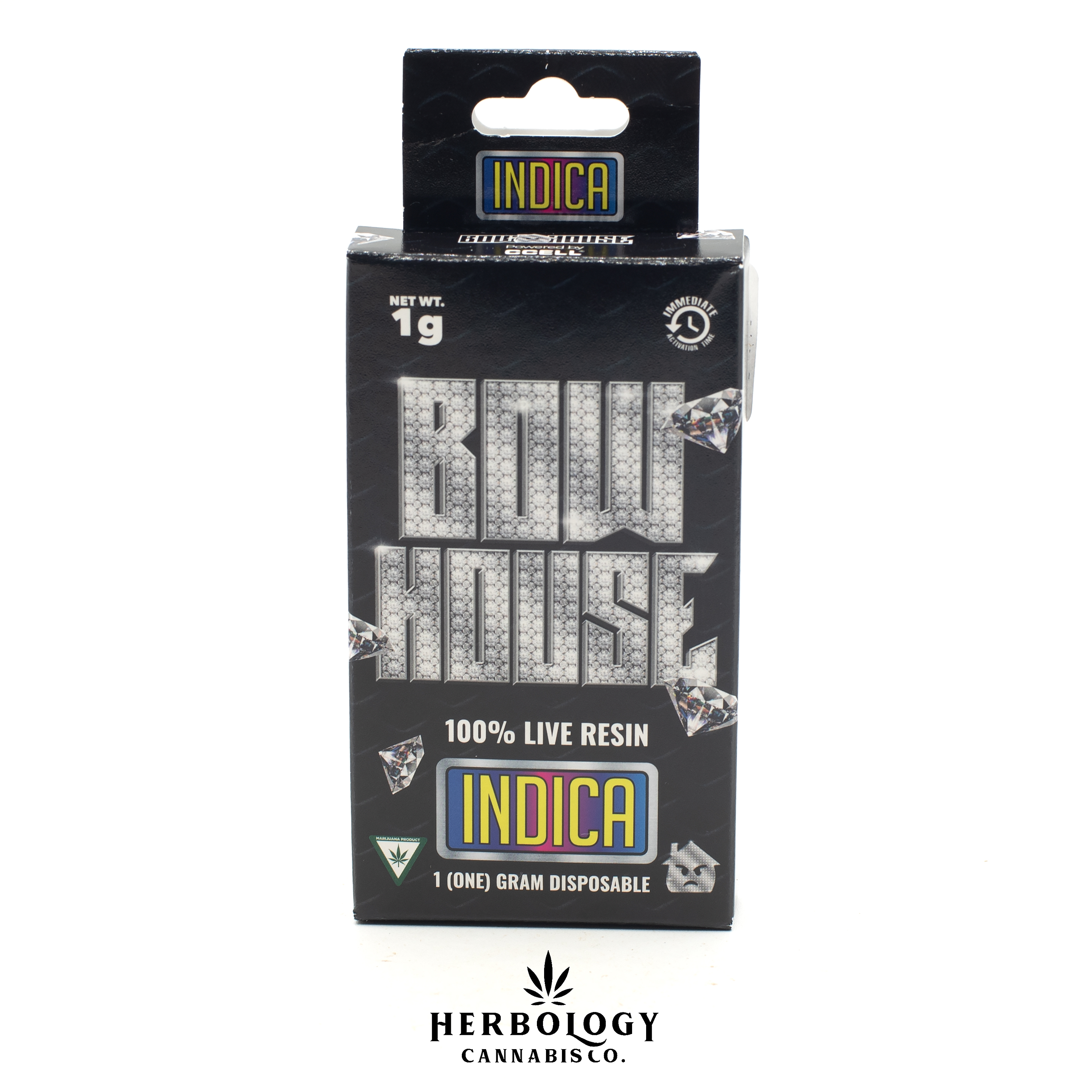 Photograph of product: Bow House | Live Resin Disposable Vape | Blue Glue