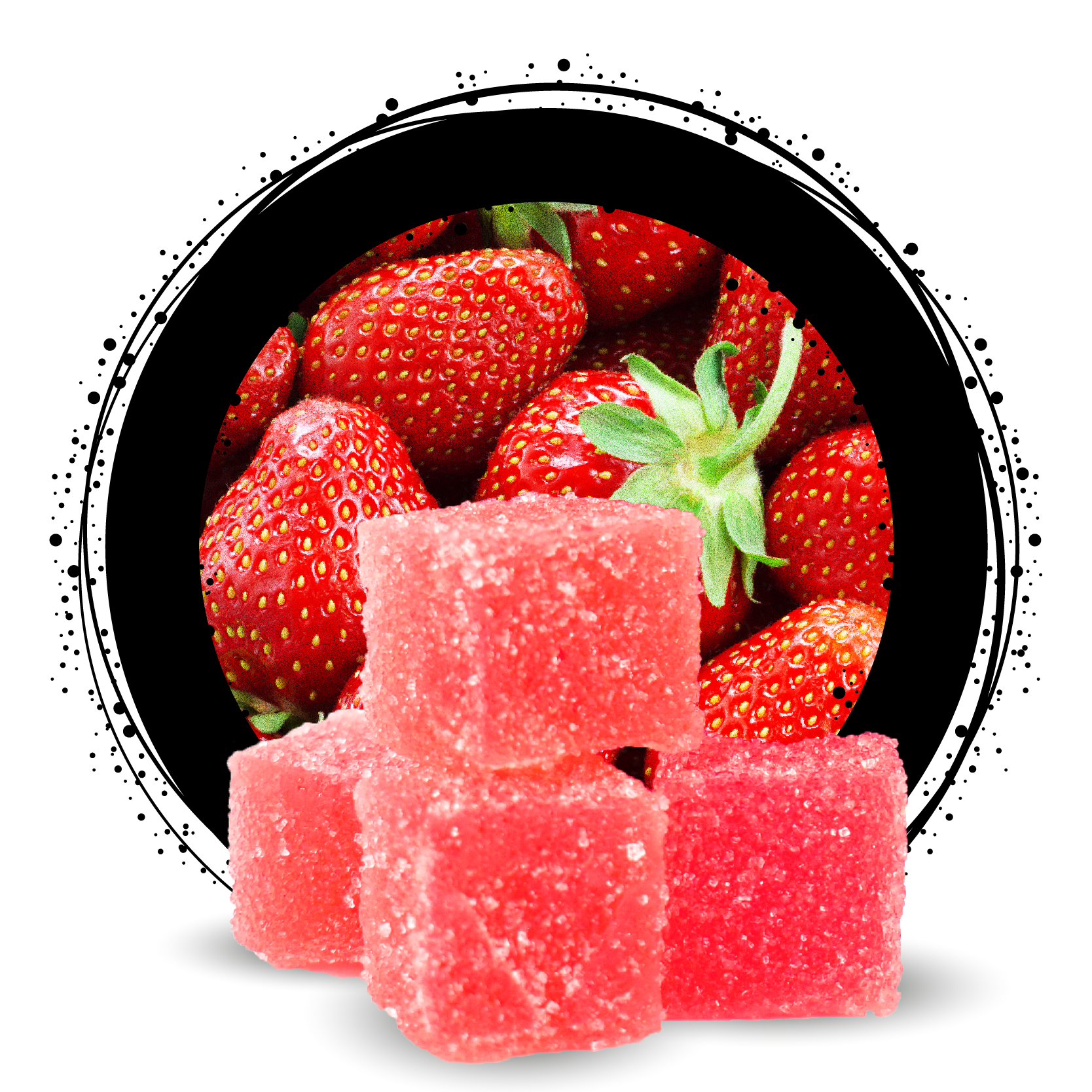 Photograph of product: Strawberry | Soft Chew | 100mg