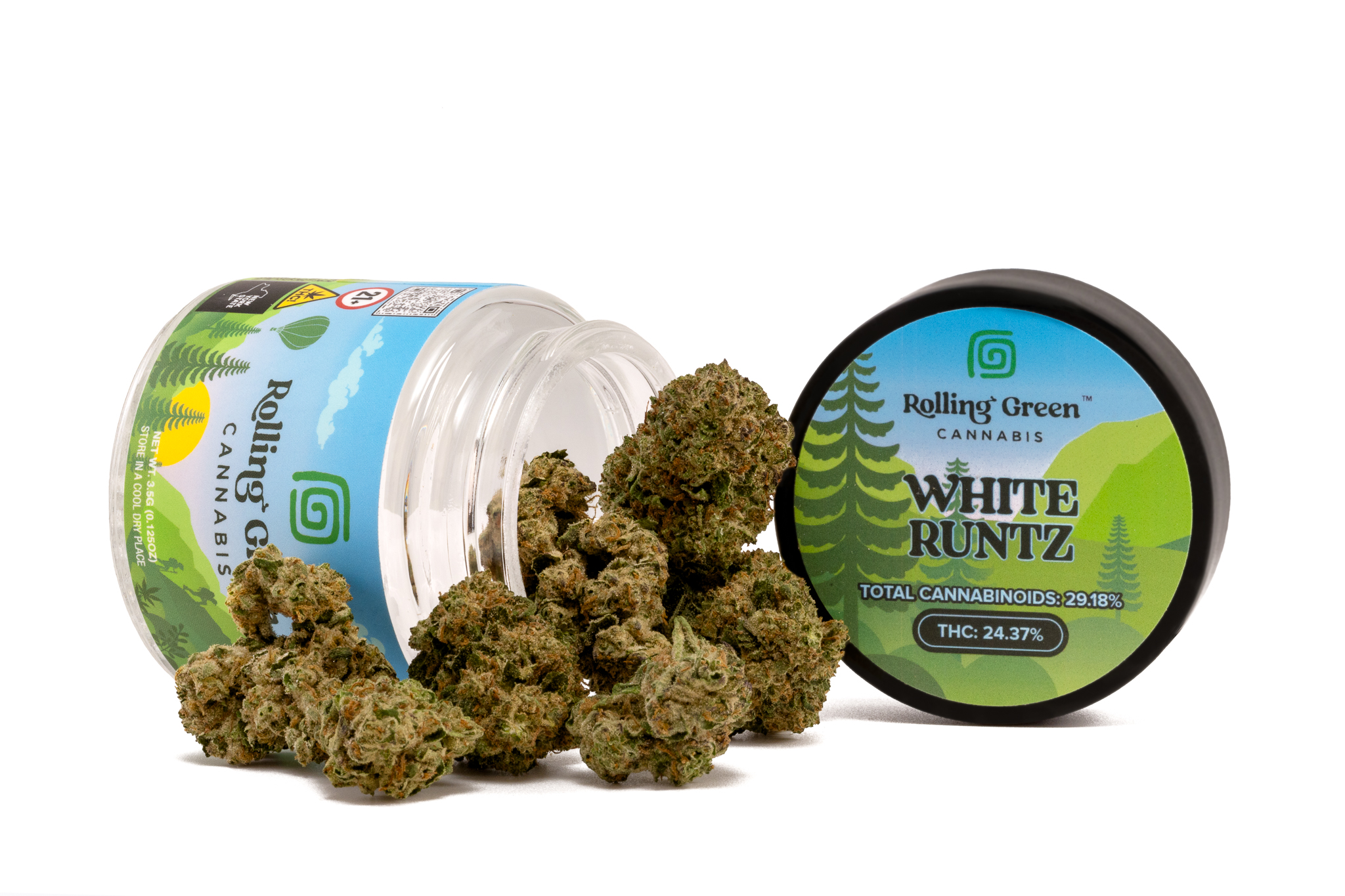 Photograph of product: White Runtz | Flower - 3.5g