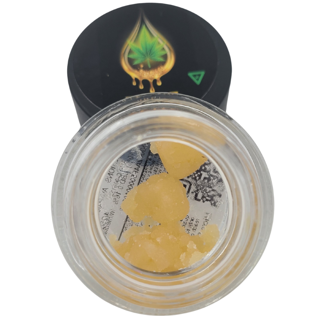 Photograph of product: Elite Xtractions | Sour Diesel 3.5g Resin