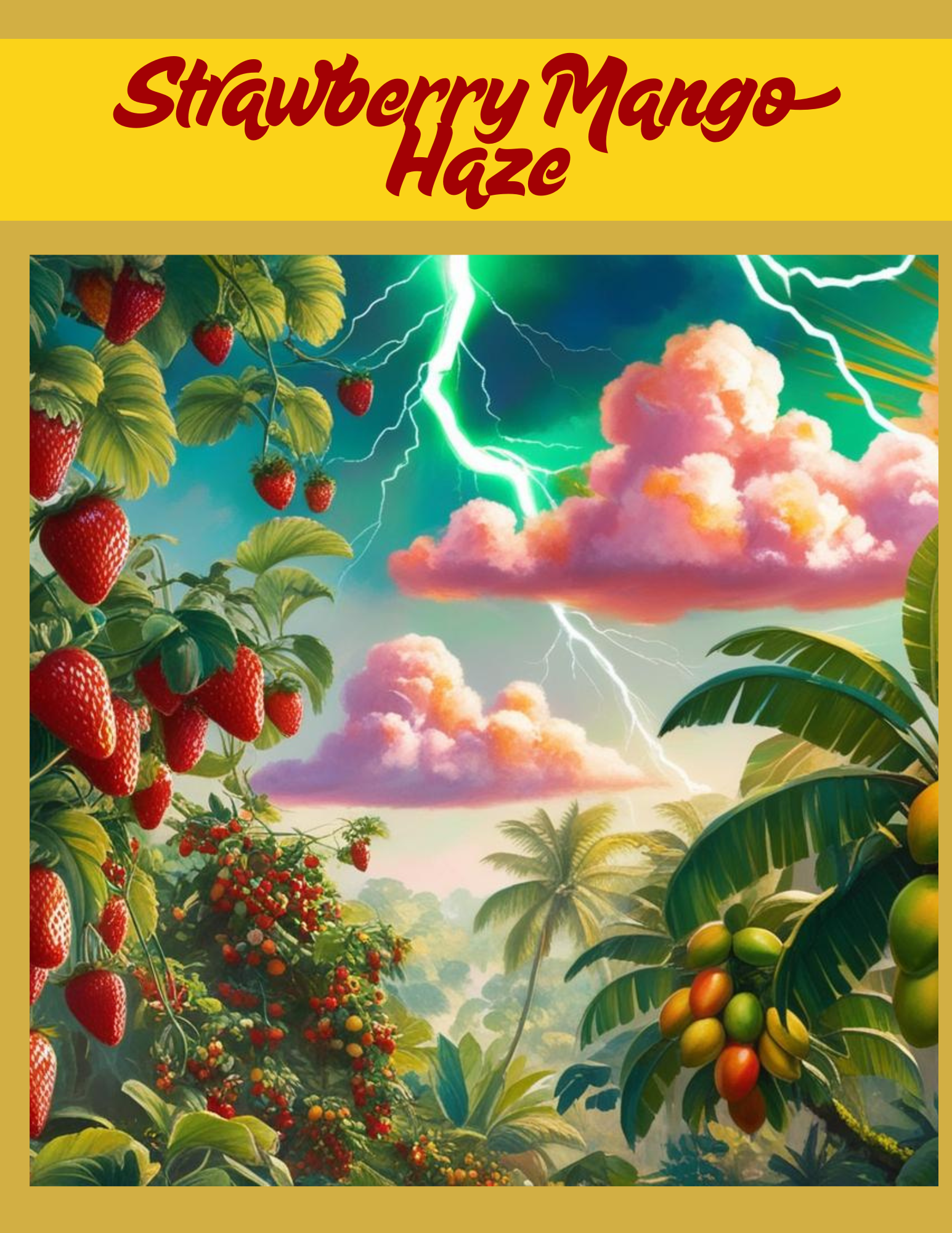 Photograph of product: Strawberry Mango Haze ~ Smalls - 7g