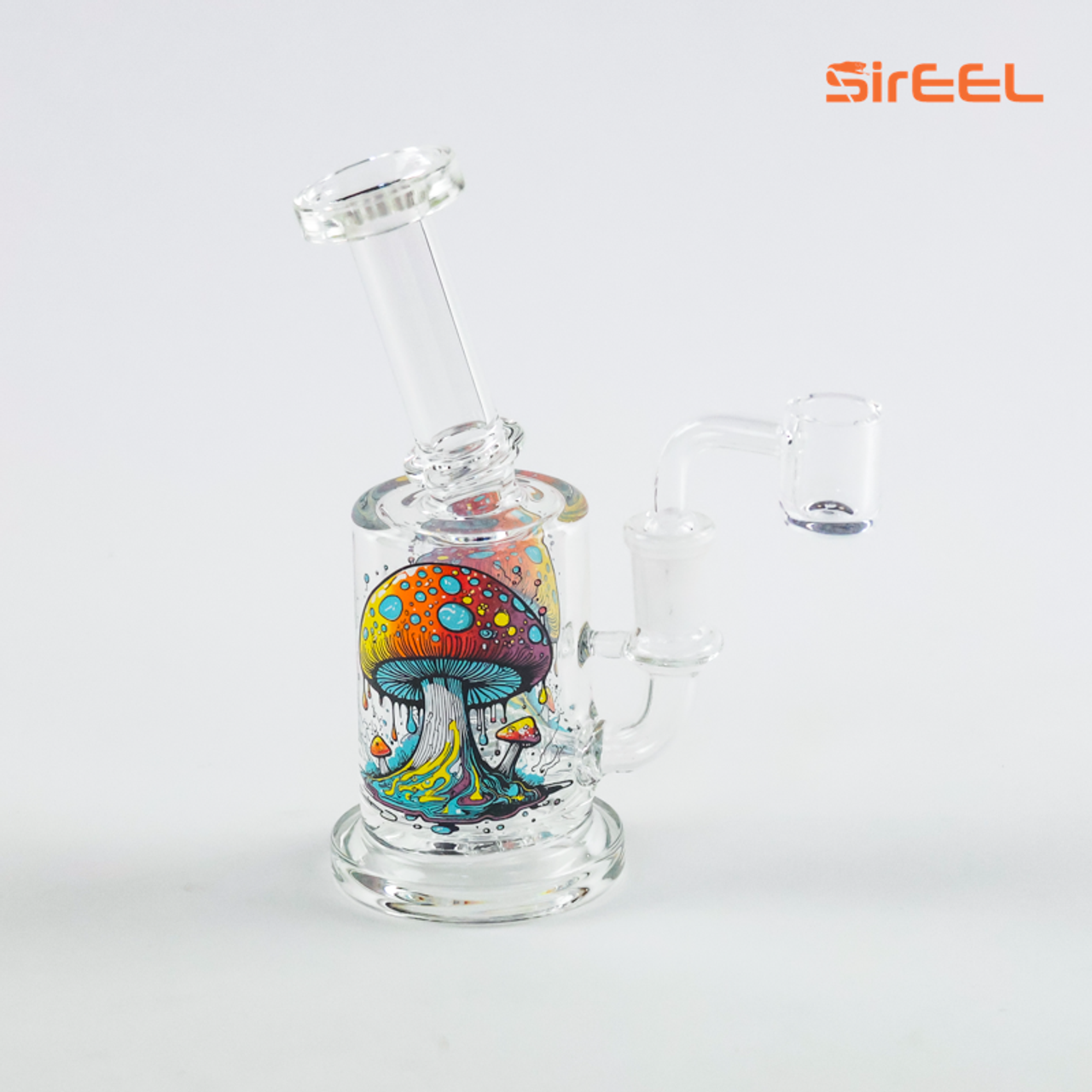 Photograph of product: SirEEL 6" Mushroom Rig with Banger | Assorted Colors