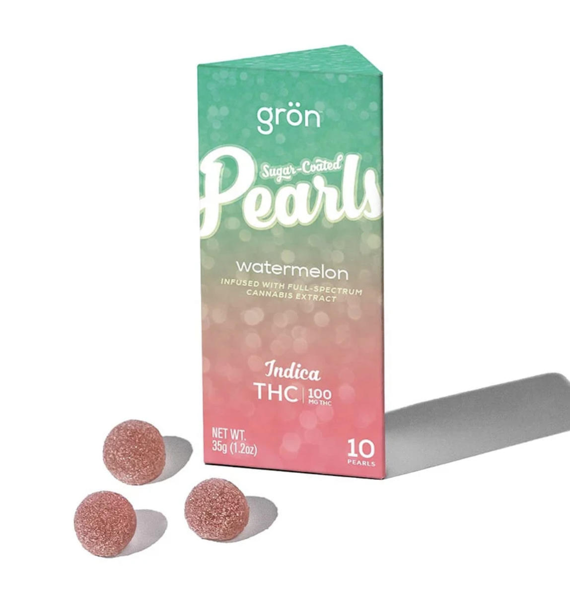Photograph of product: Pearls | Watermelon | 100mg | 10ct