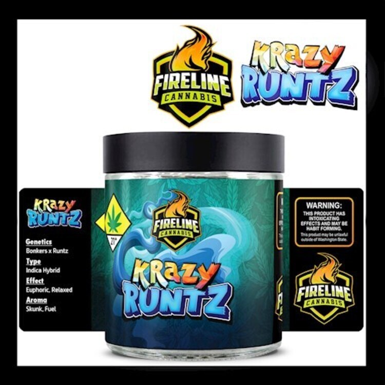Photograph of product: Fireline: Krazy Runtz - 3.5g