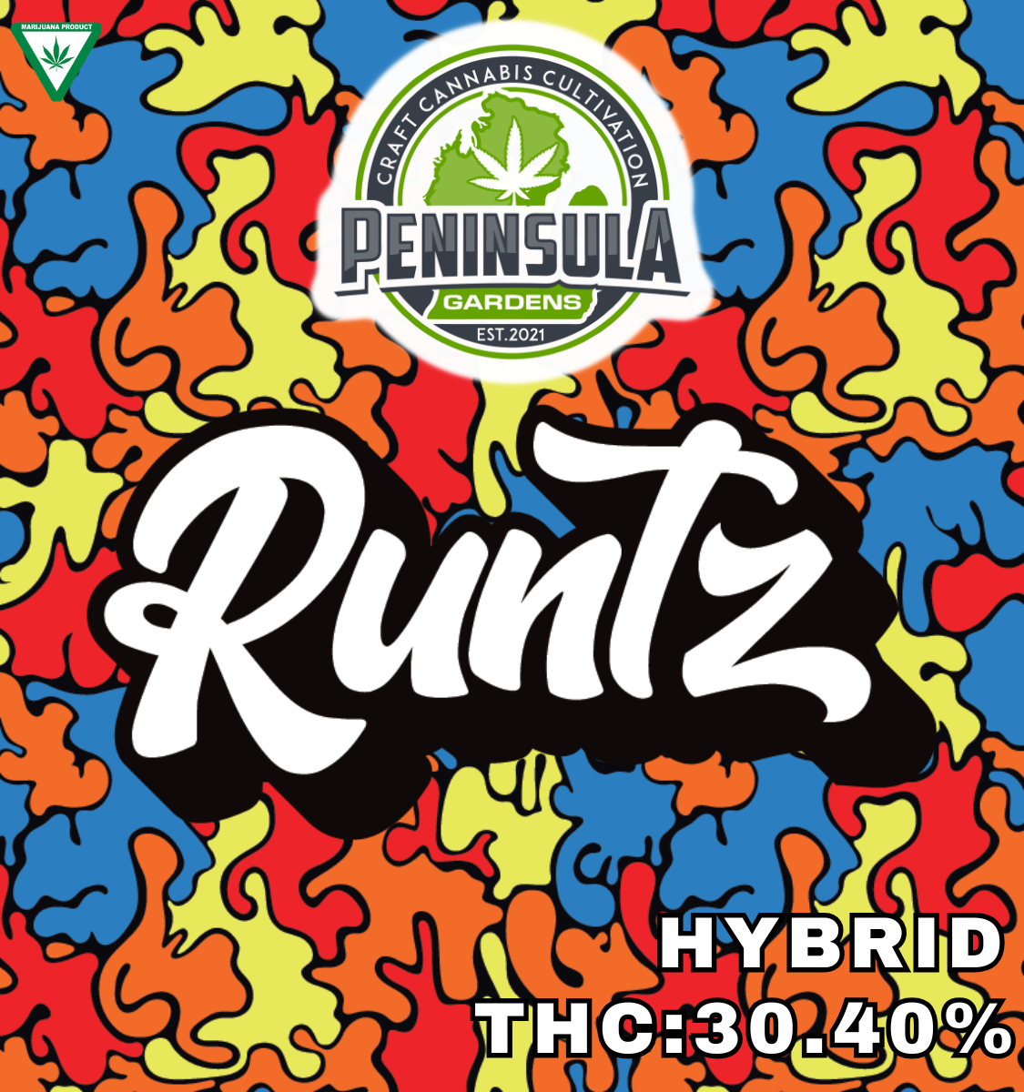 Photograph of product: Zaza Tier Deli - Runtz - 1g