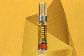 Photograph of Product: Papaya Eclipse Liquid Live Resin Cartridge