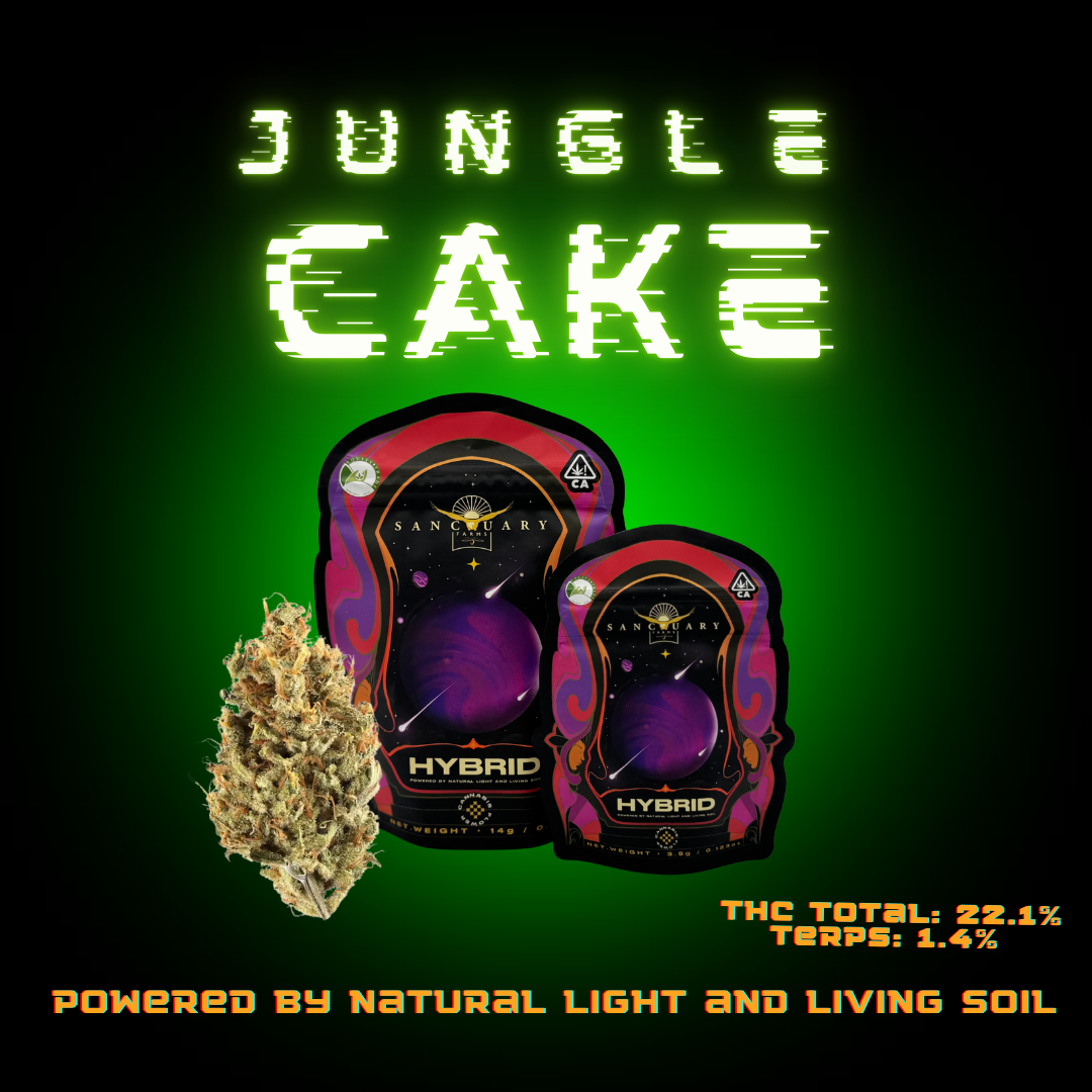 Photograph of product: Sanctuary Farms | Jungle Cake - 14g